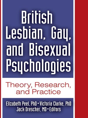cover image of British Lesbian, Gay, and Bisexual Psychologies